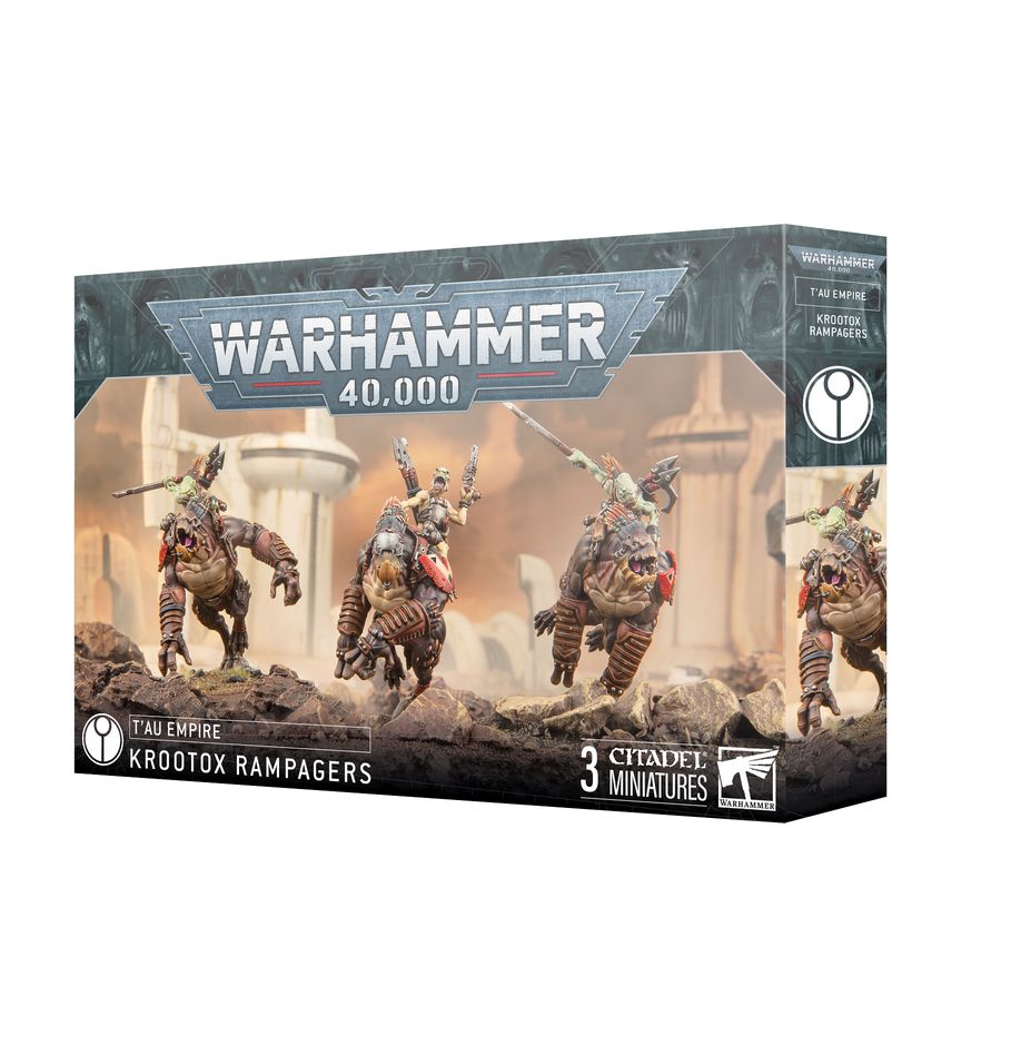 PRE ORDER Warhammer 40K T'Au Empire: Krootox Rampagers - Inspire Newquay