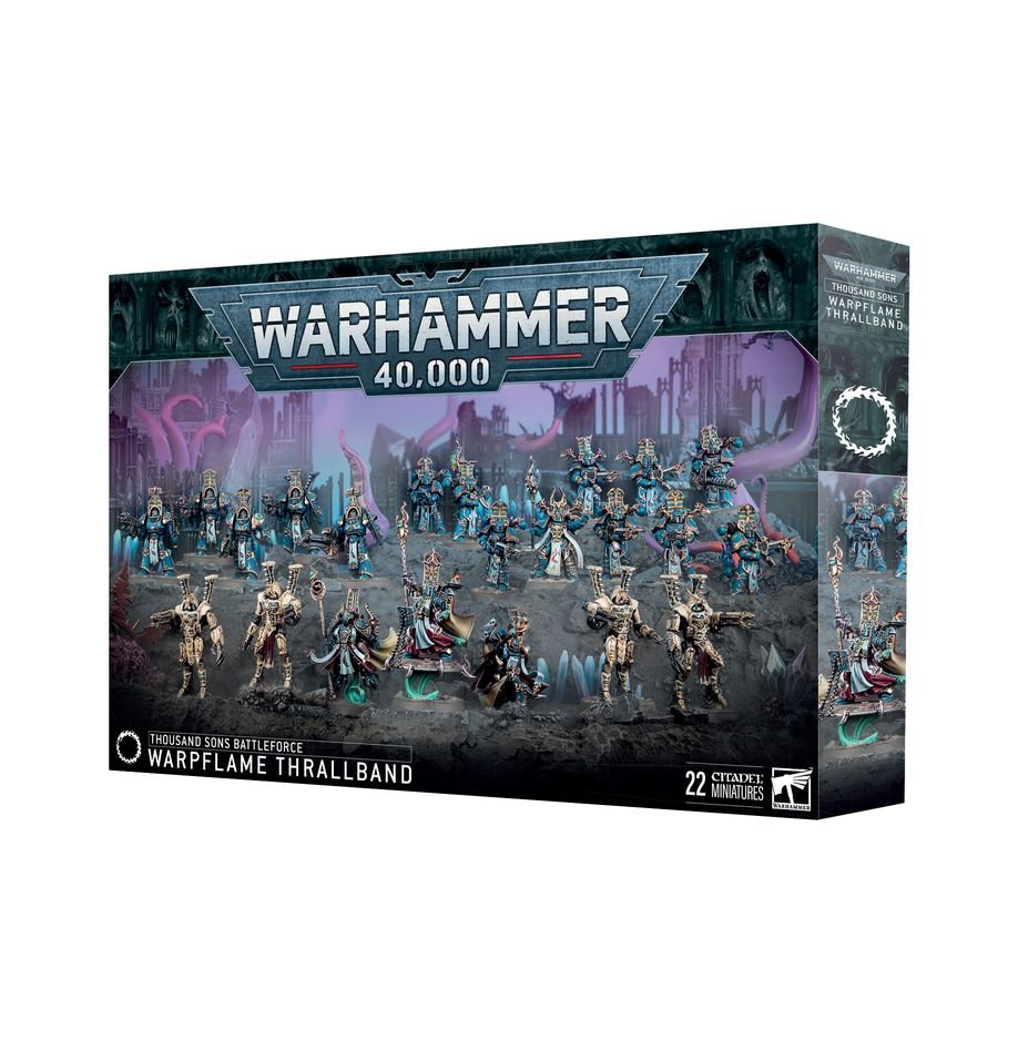 PRE ORDER Warhammer 40k: Thousand Sons Battleforce: Warpflame Thrallband - Inspire Newquay