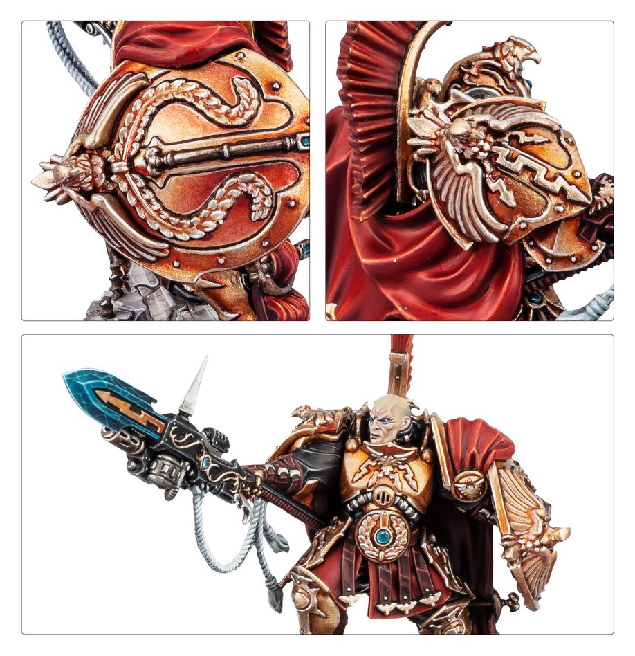 PRE ORDER Warhammer 40K:Adeptus Custodes: Shield - captain - Inspire Newquay