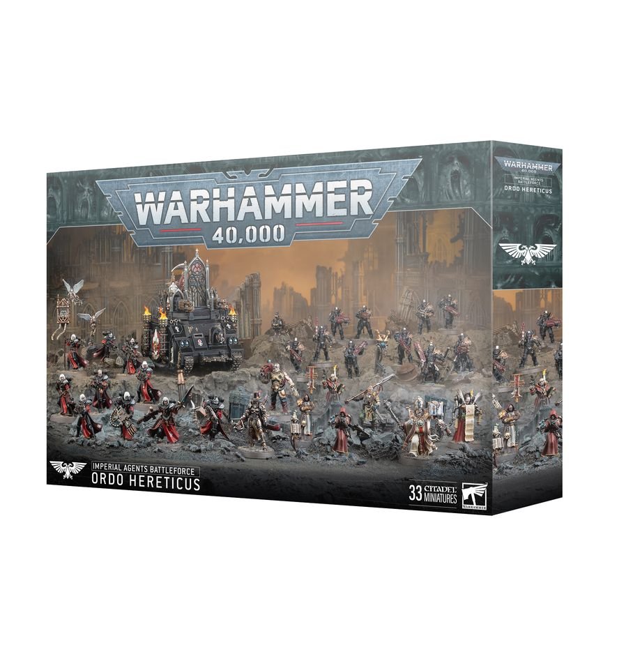 PRE ORDER Warhammer 40k:Imperial Agents Battleforce: Ordo Hereticus - Inspire Newquay