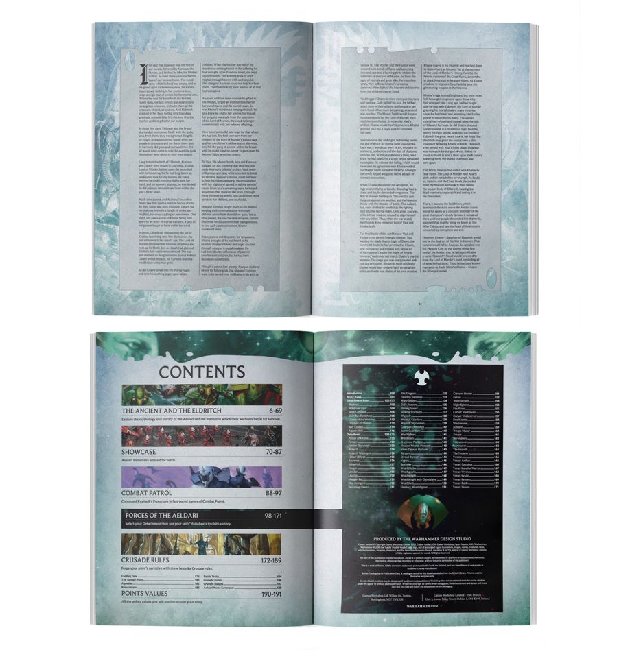 PRE ORDER Warhammer: Codex: Aeldari - Inspire Newquay