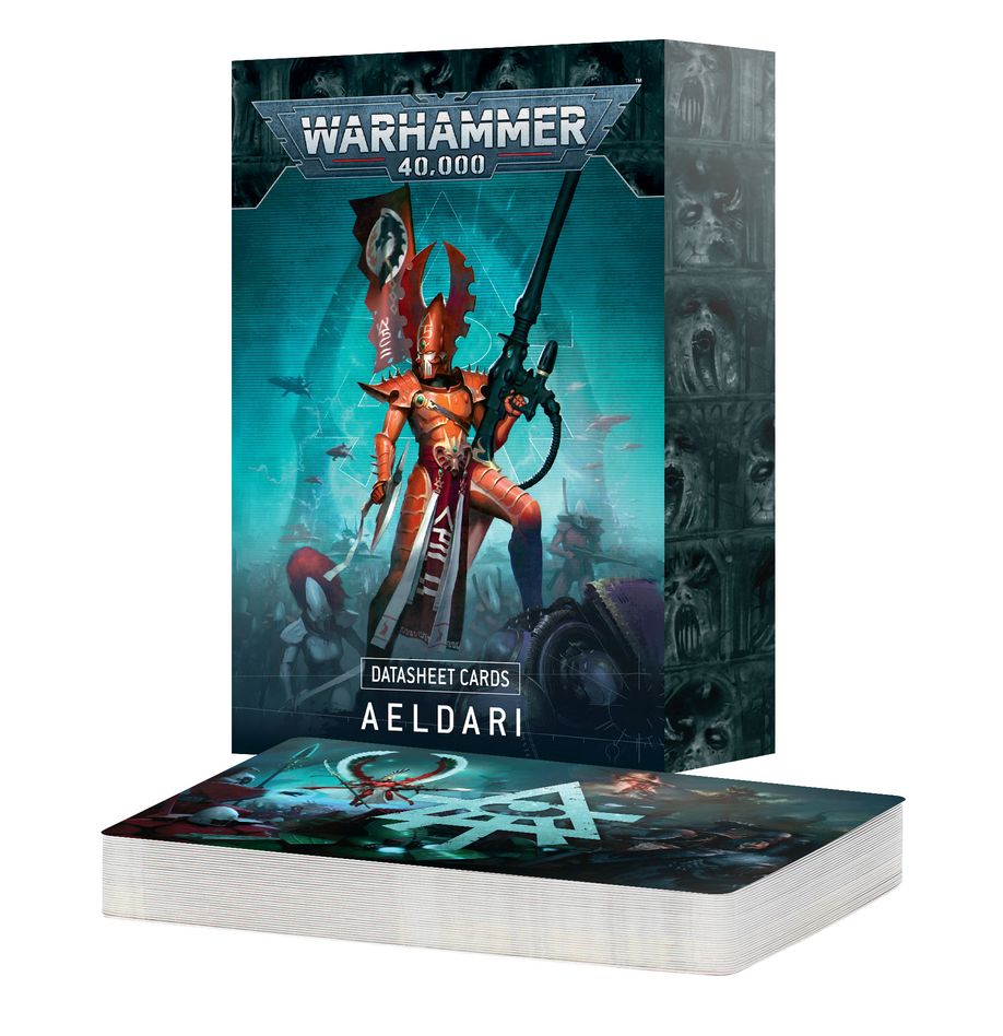 PRE ORDER Warhammer: Datasheet Cards: Aeldari - Inspire Newquay