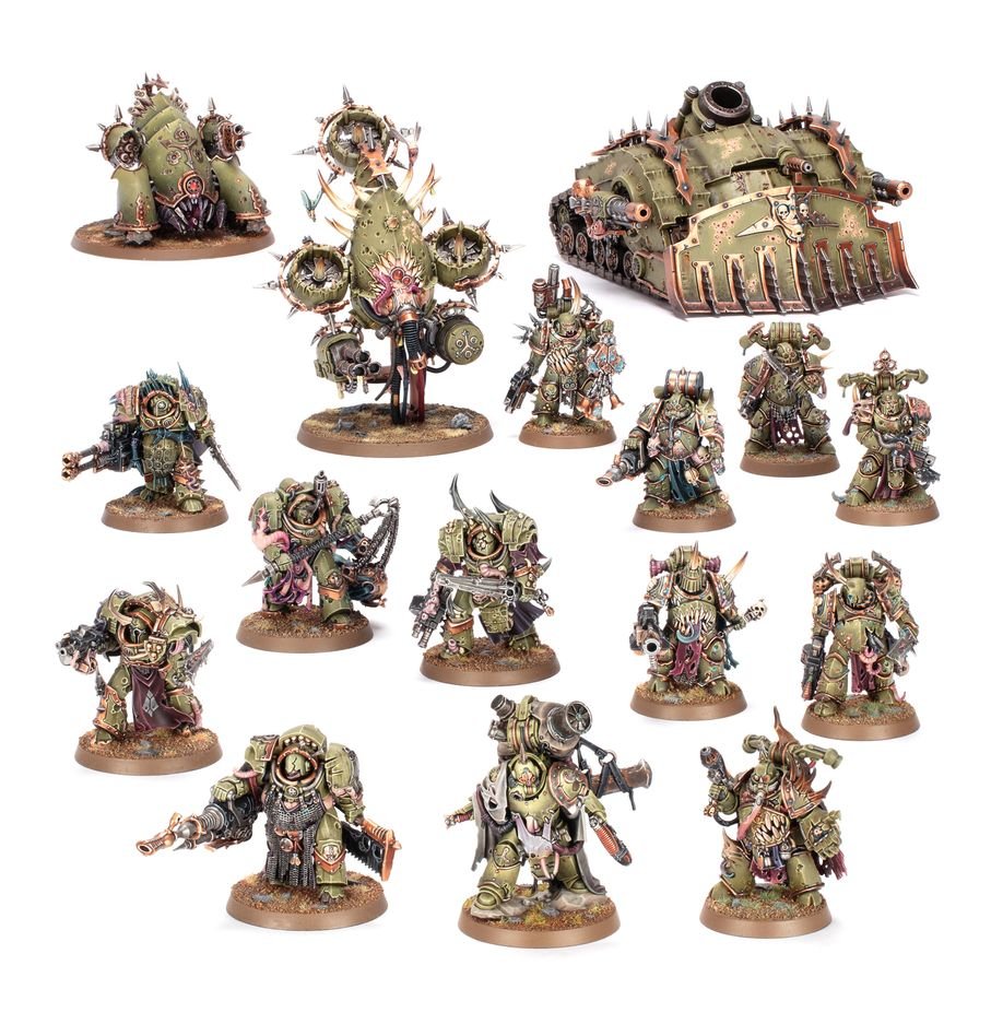 PRE ORDER Warhammer: Death Guard Battleforce: Poxwrought Vector - Inspire Newquay