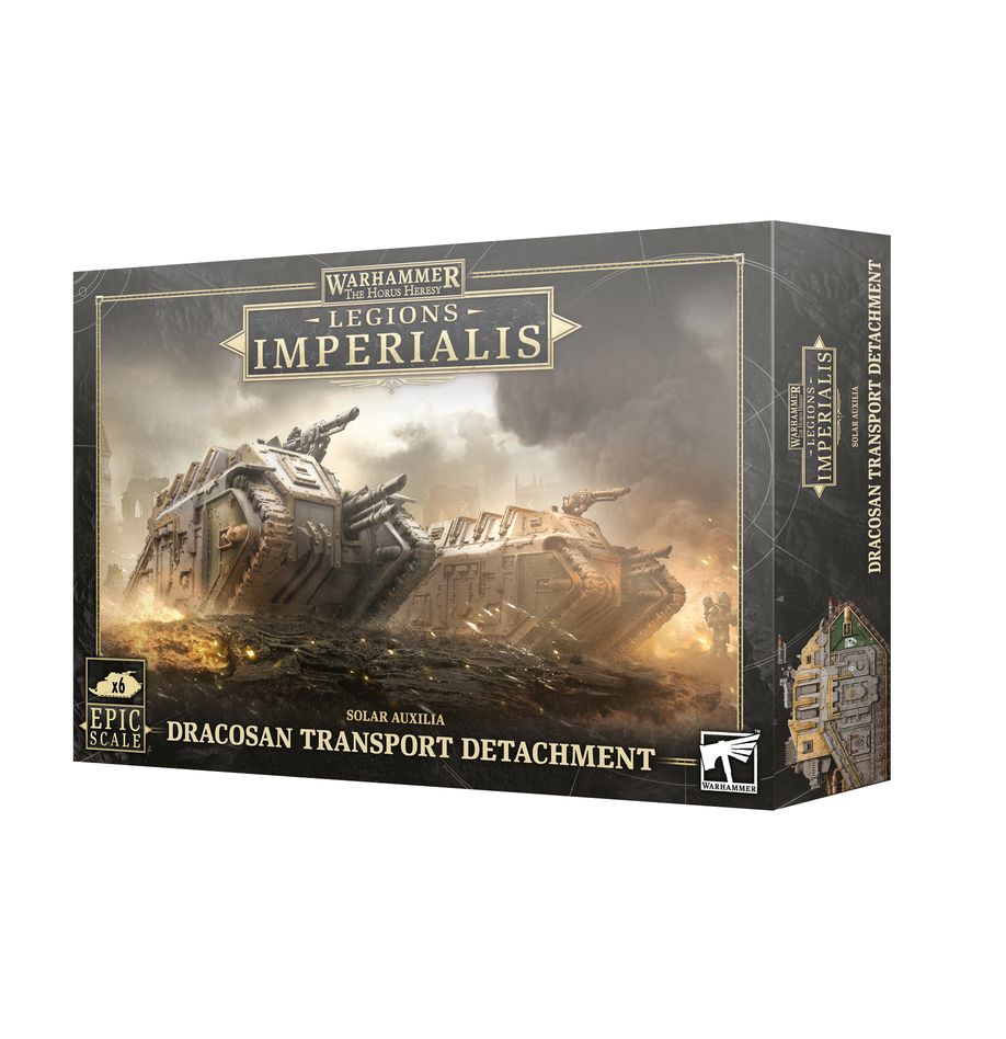 PRE ORDER Warhammer: Legions Imperialis: Dracosan Transport Detachment - Inspire Newquay