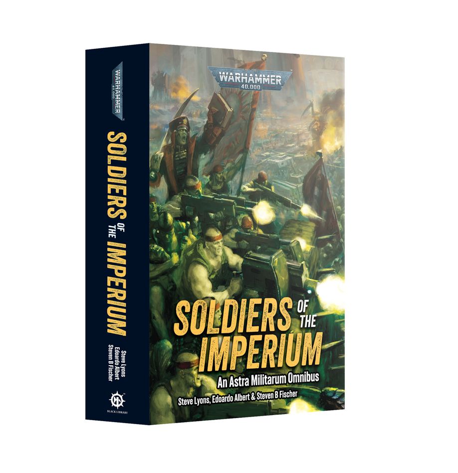 PRE ORDER Warhammer: Soldiers of the Imperium (Paperback) - Inspire Newquay
