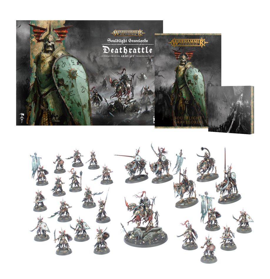PRE ORDER Warhammer: Soulblight Gravelords: Deathrattle Army Set - Inspire Newquay