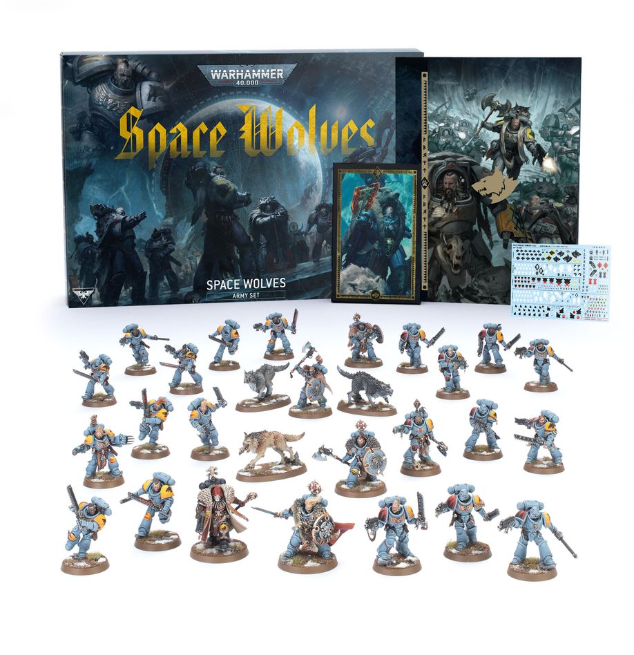 PRE ORDER Warhammer: Space Wolves Army Set - Inspire Newquay