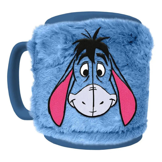 PRE ORDER Winnie The Pooh (Eeyore) Fuzzy Mug - Inspire Newquay