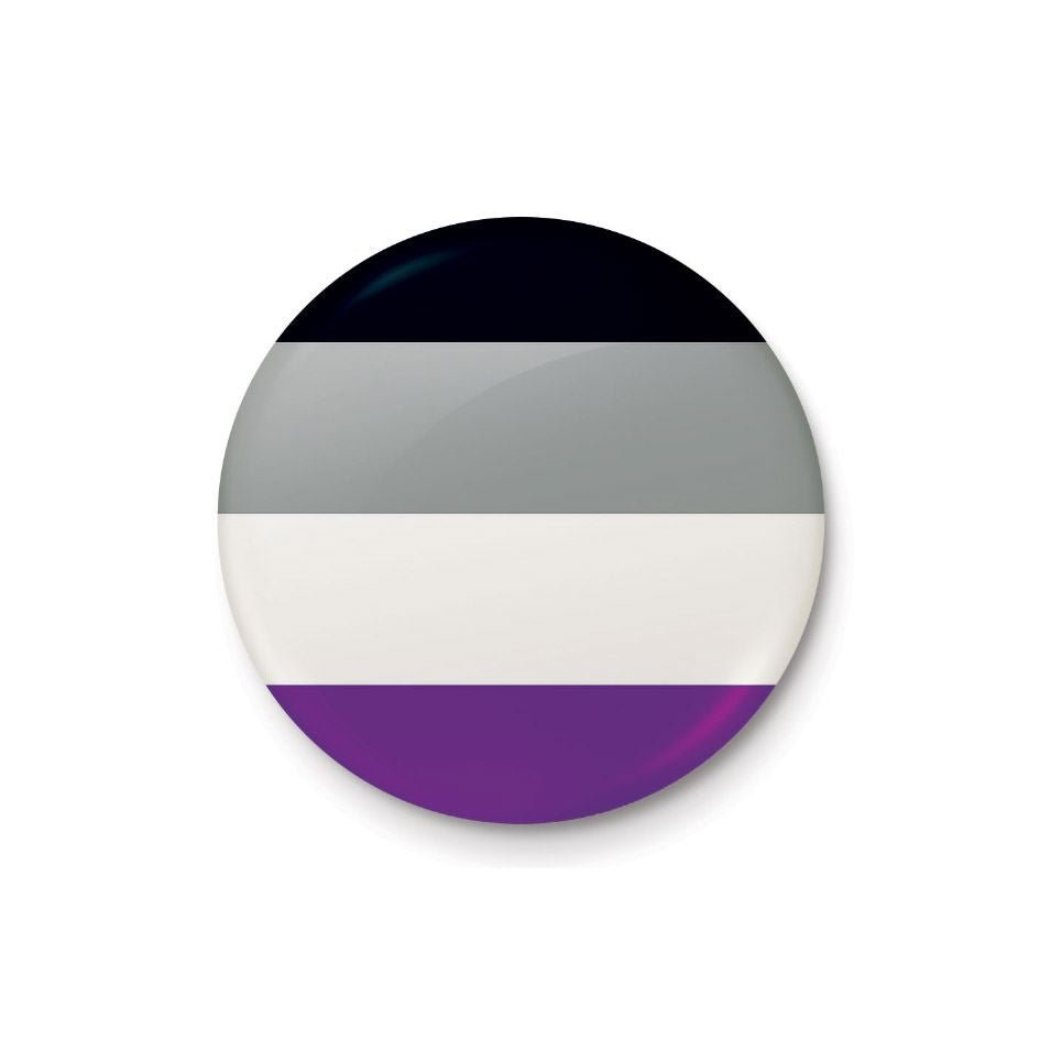Pride (Asexual) Badge - Inspire Newquay