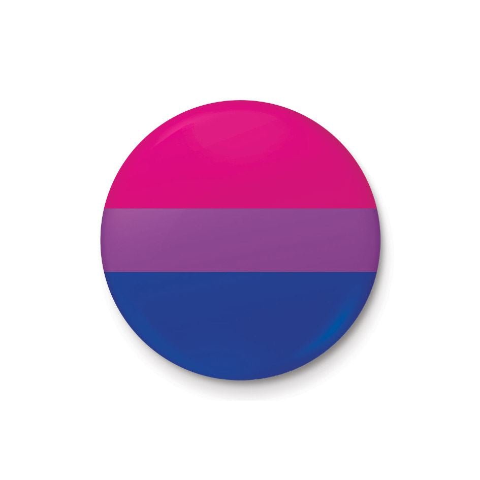 Pride (Bisexual) Badge - Inspire Newquay