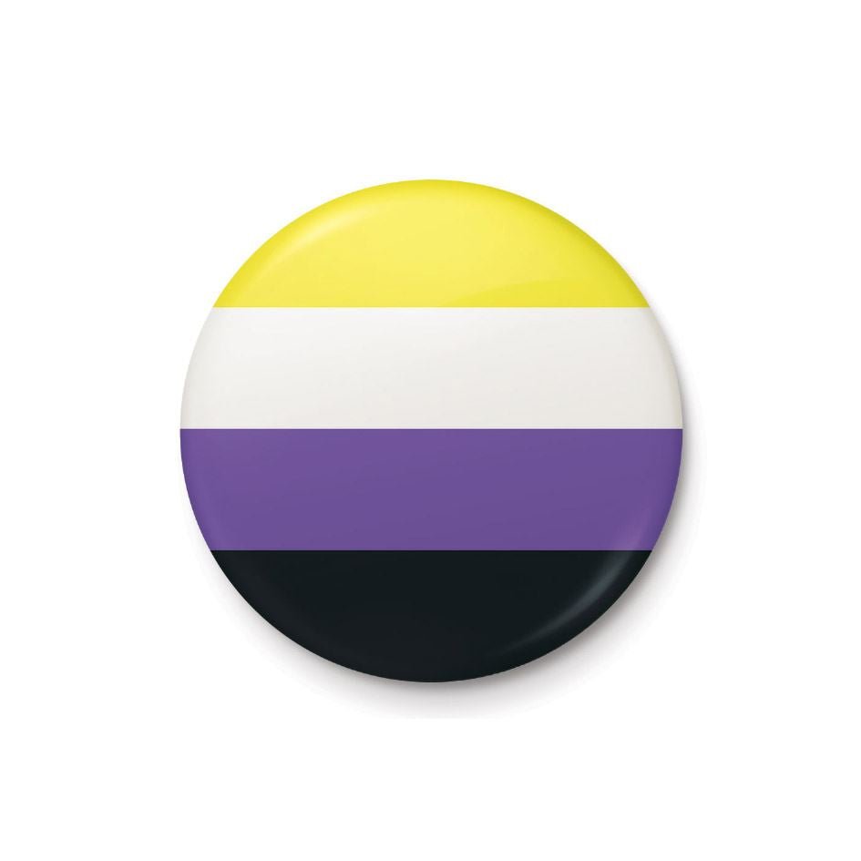 Pride (Non Binary) Badge - Inspire Newquay