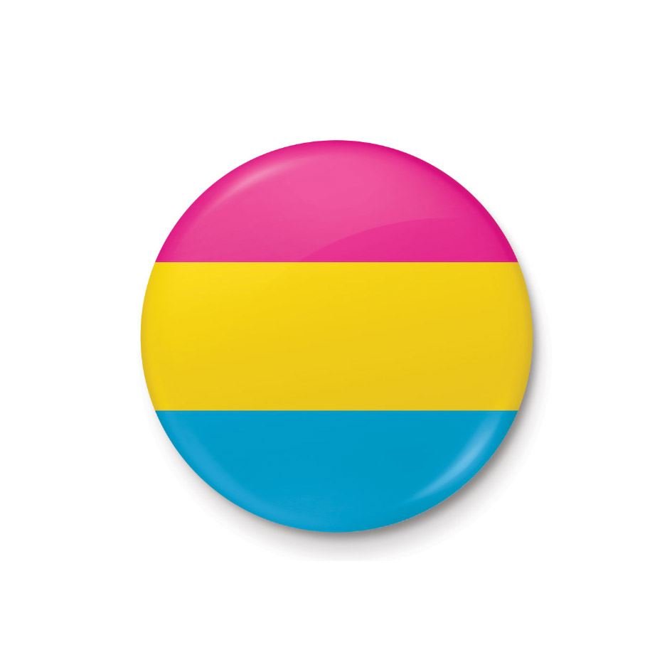 Pride (Pansexual) Badge - Inspire Newquay
