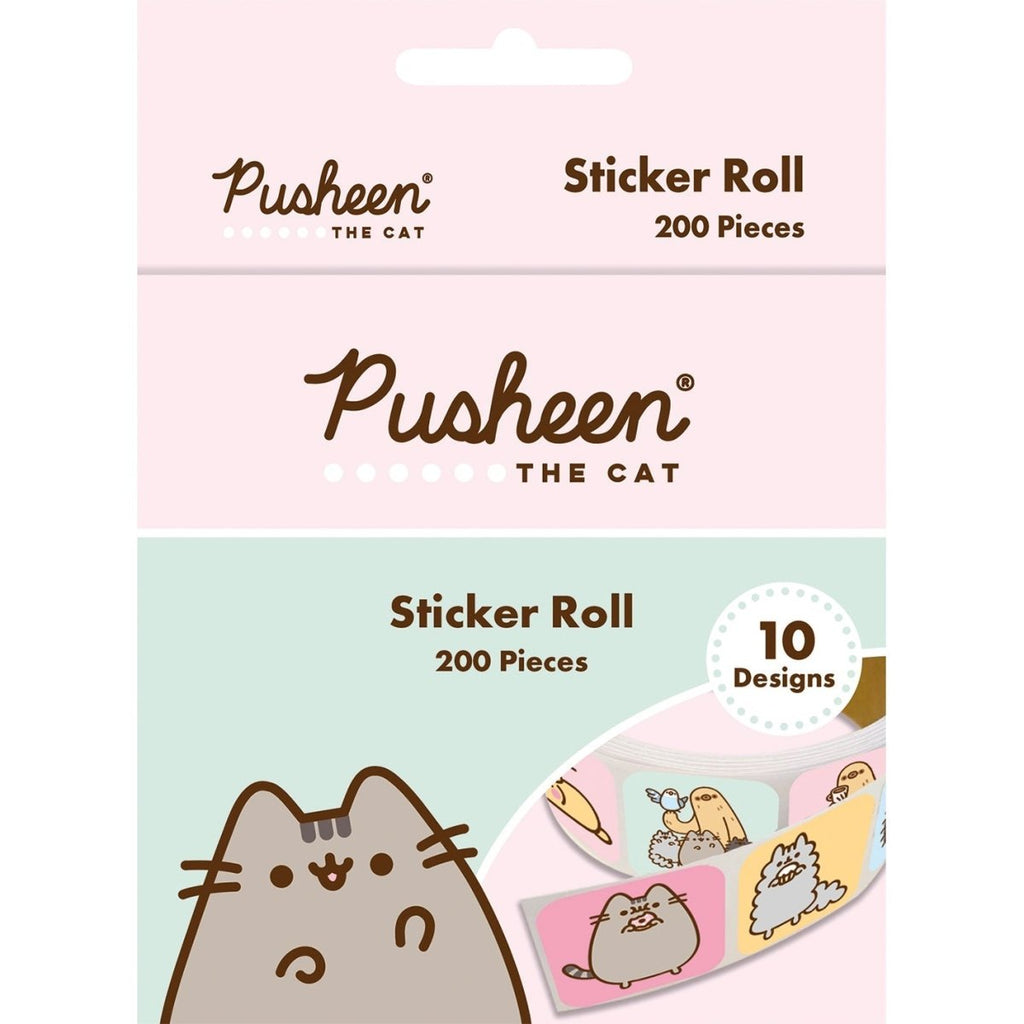 Pusheen (Character Collection) 200 Sticker Box - Inspire Newquay