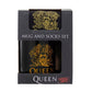 Queen (Logo) Mug & Sock Set - Inspire Newquay