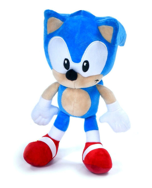 Retro Sonic The Hedgehog Plush Toy 30cm - Inspire Newquay