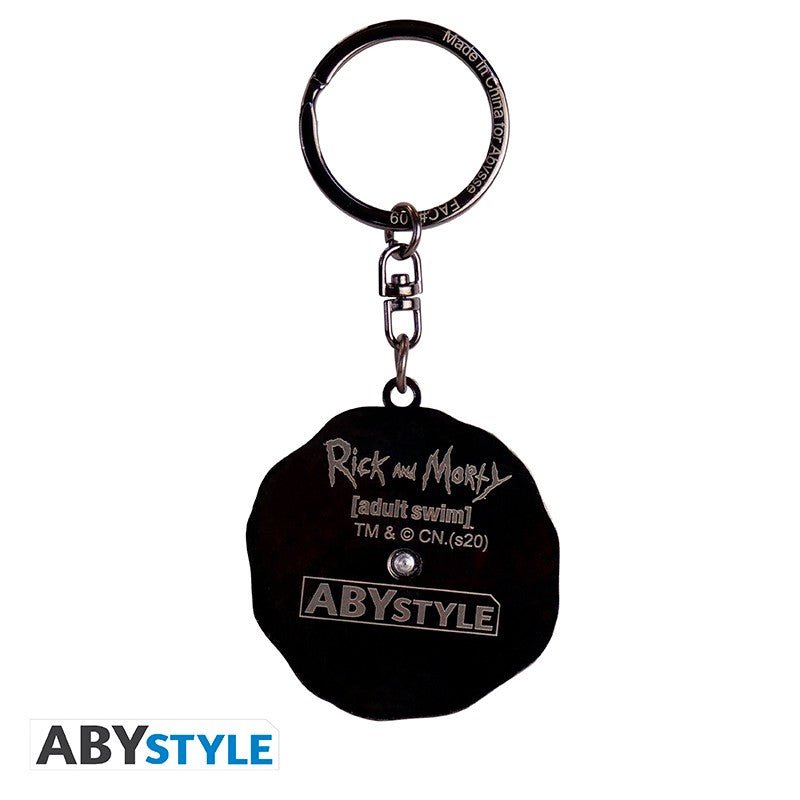 RICK AND MORTY - Moving Keychain "Portal Gun" - Inspire Newquay