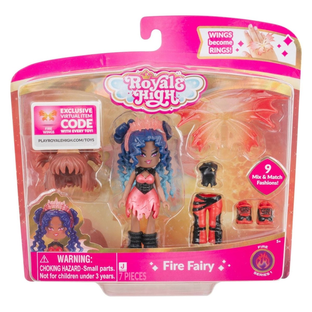 Royale High Core Deluxe Figure - Fire Fairy - Inspire Newquay