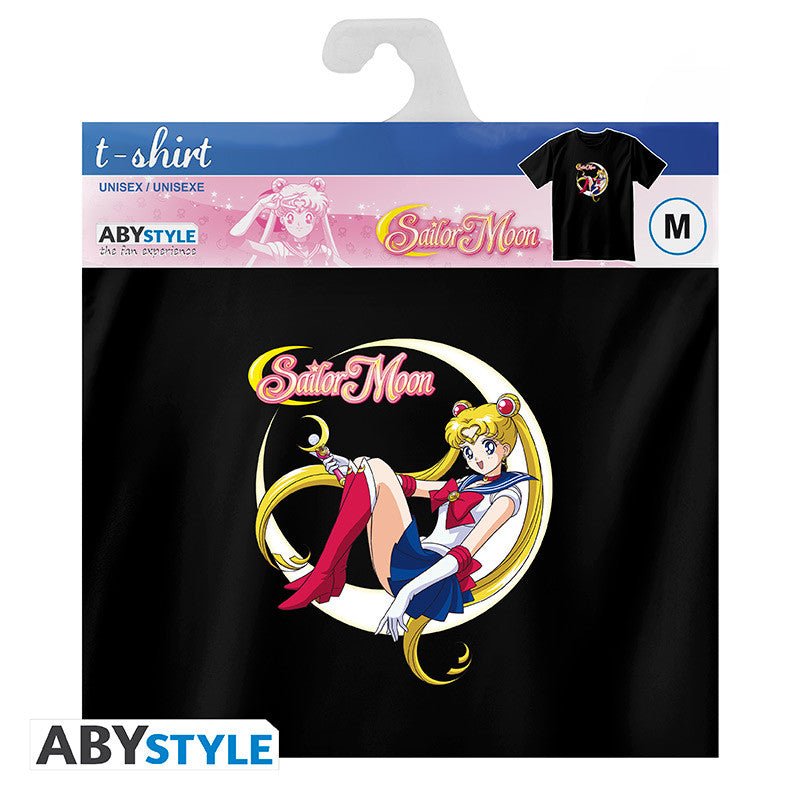 SAILOR MOON - Unisex black T-shirt - Sailor Moon - Inspire Newquay