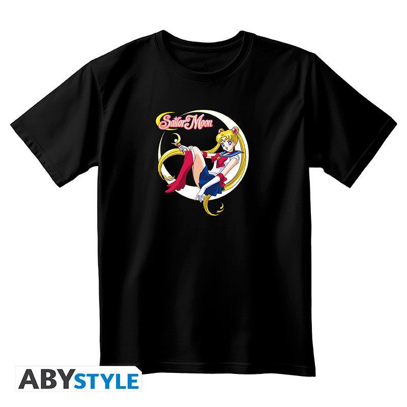 SAILOR MOON - Unisex black T-shirt - Sailor Moon - Inspire Newquay