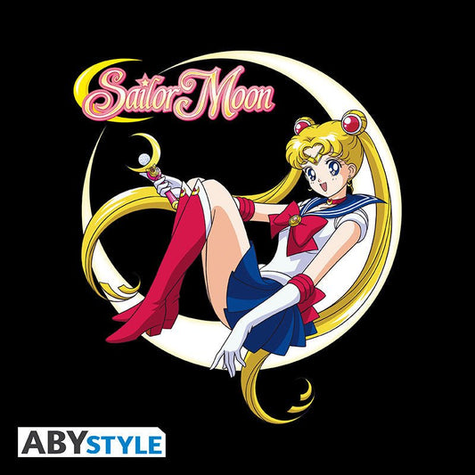 SAILOR MOON - Unisex black T-shirt - Sailor Moon - Inspire Newquay