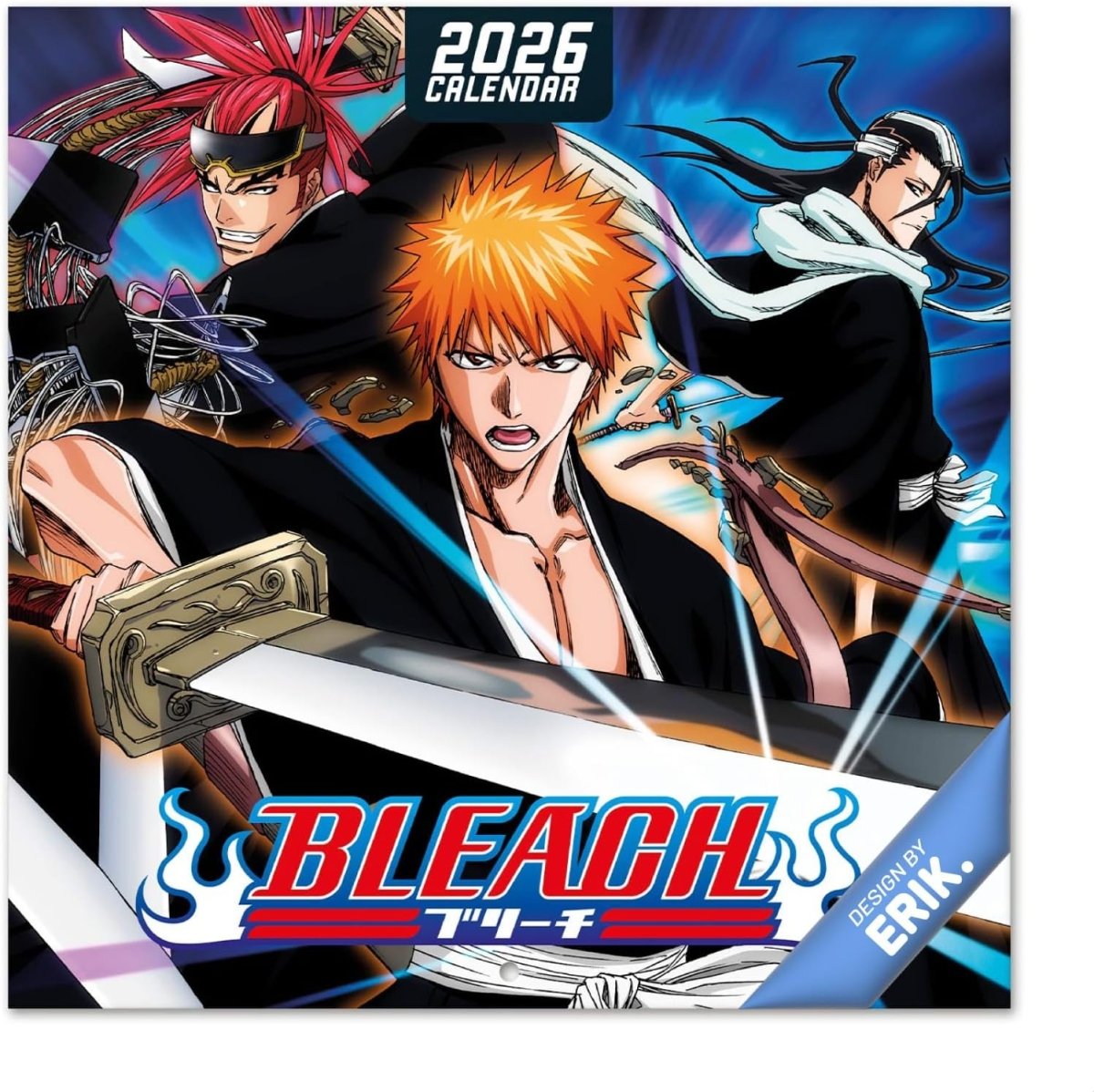SALE! Wall Calendar 2026 - Bleach Calendar 2026 | Square 30 x 30 cm - 12 x 12 inches - Inspire Newquay