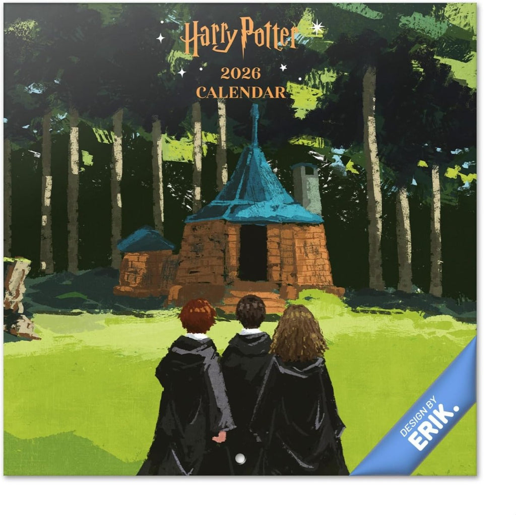 SALE! Wall Calendar 2026 - Harry Potter Calendar 2026 | Square 30 x 30 cm - 12 x 12 inches - Inspire Newquay