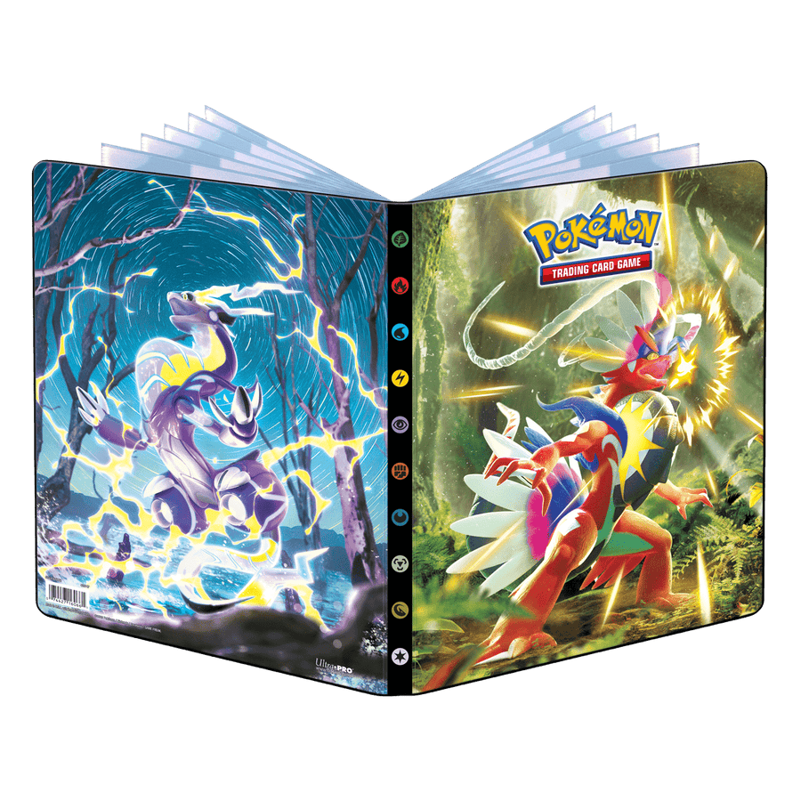 Scarlet and Violet Koraidon and Miraidon 9 - Pocket Portfolio for Pokemon - Inspire Newquay