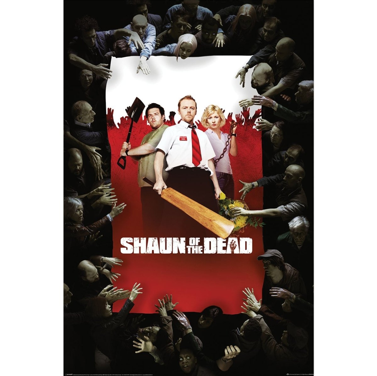 Shaun Of The Dead (One Sheet Art) 61x91.5cm Maxi Poster - Inspire Newquay