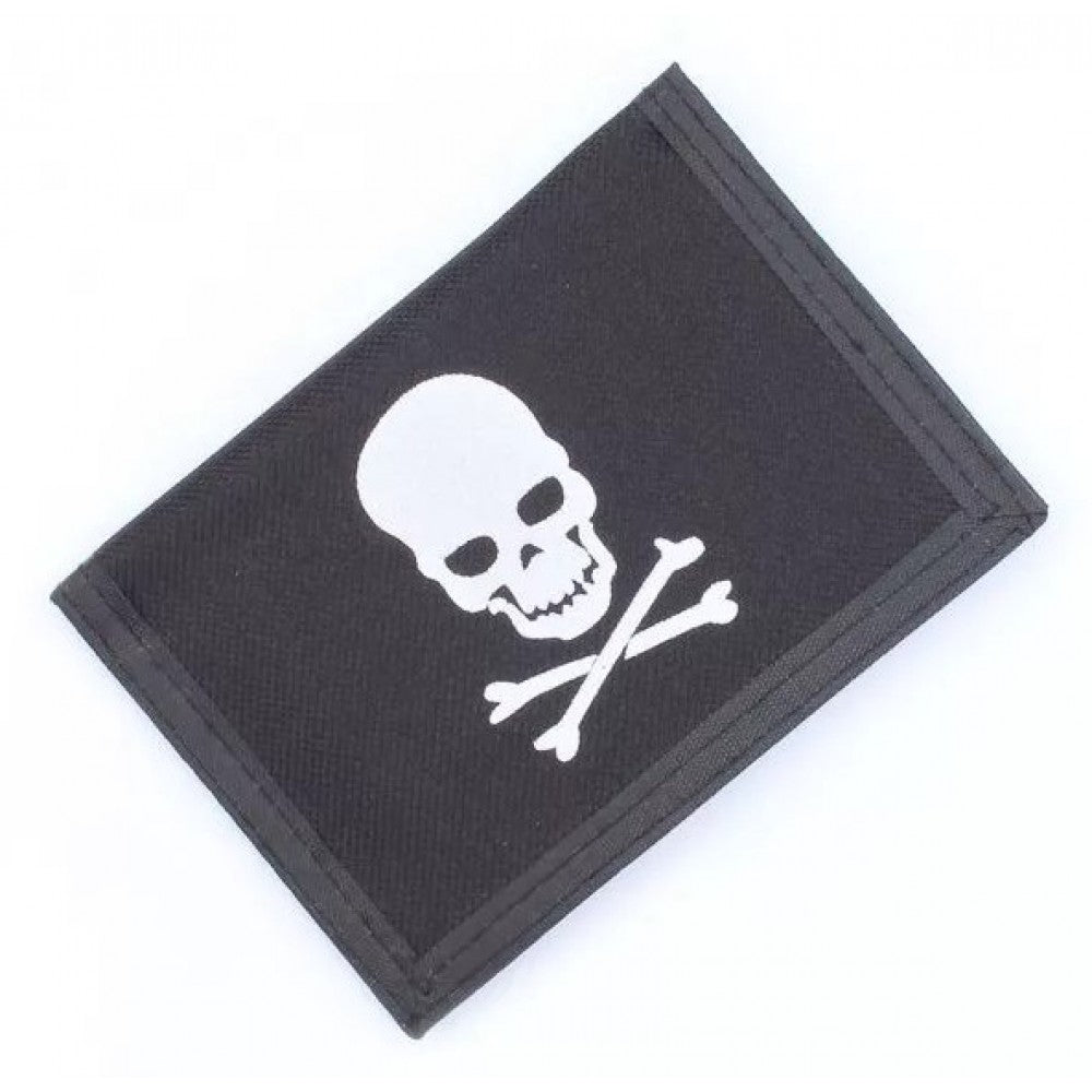 Skull and Crossbones 12x9cm Wallet - Inspire Newquay