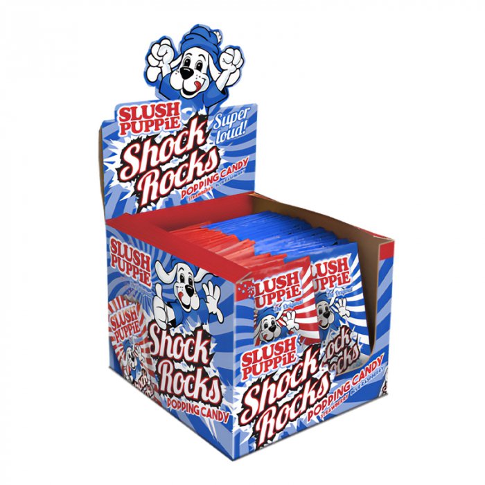 Slush Puppie Shock Rocks Popping Candy - 7g (1 RANDOM Supplied) - Inspire Newquay