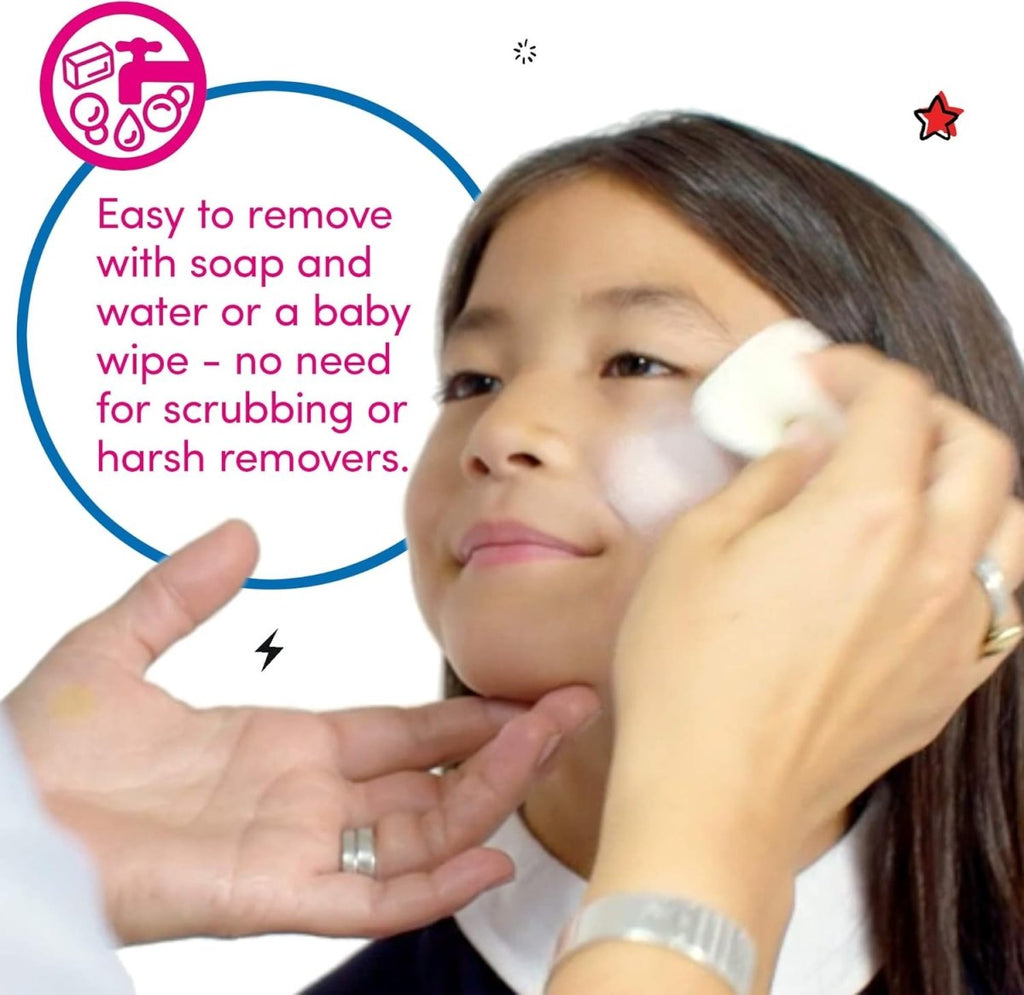 Snazaroo Face and Body Paint, Glitter Dust, 12 ml - Silver - Inspire Newquay