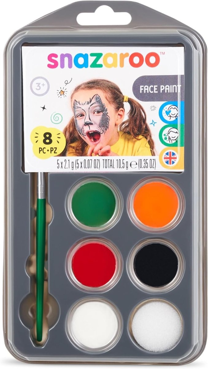 Snazaroo Halloween make - up colour set Face Paint - Inspire Newquay