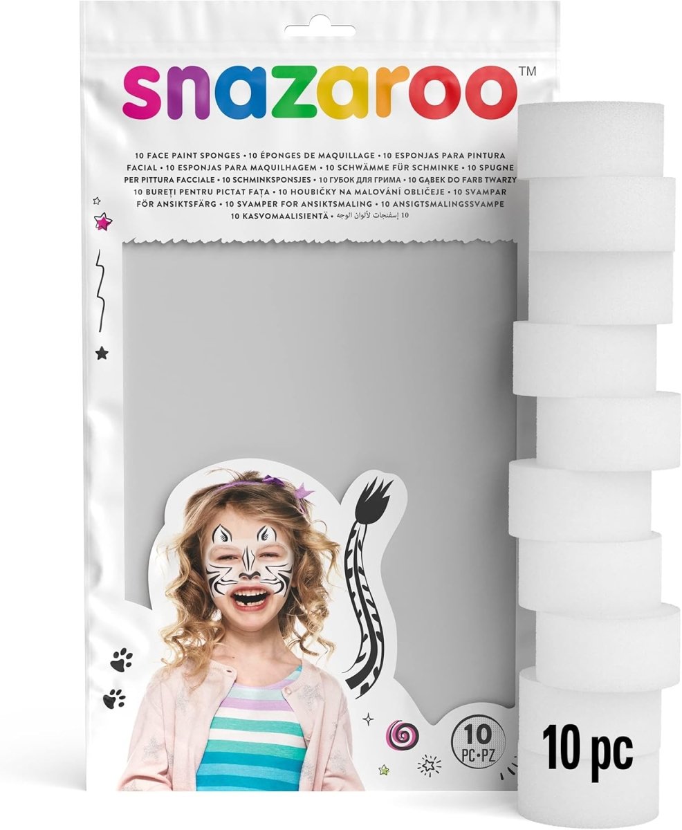 Snazaroo High Density Sponges Set of 10 - Inspire Newquay