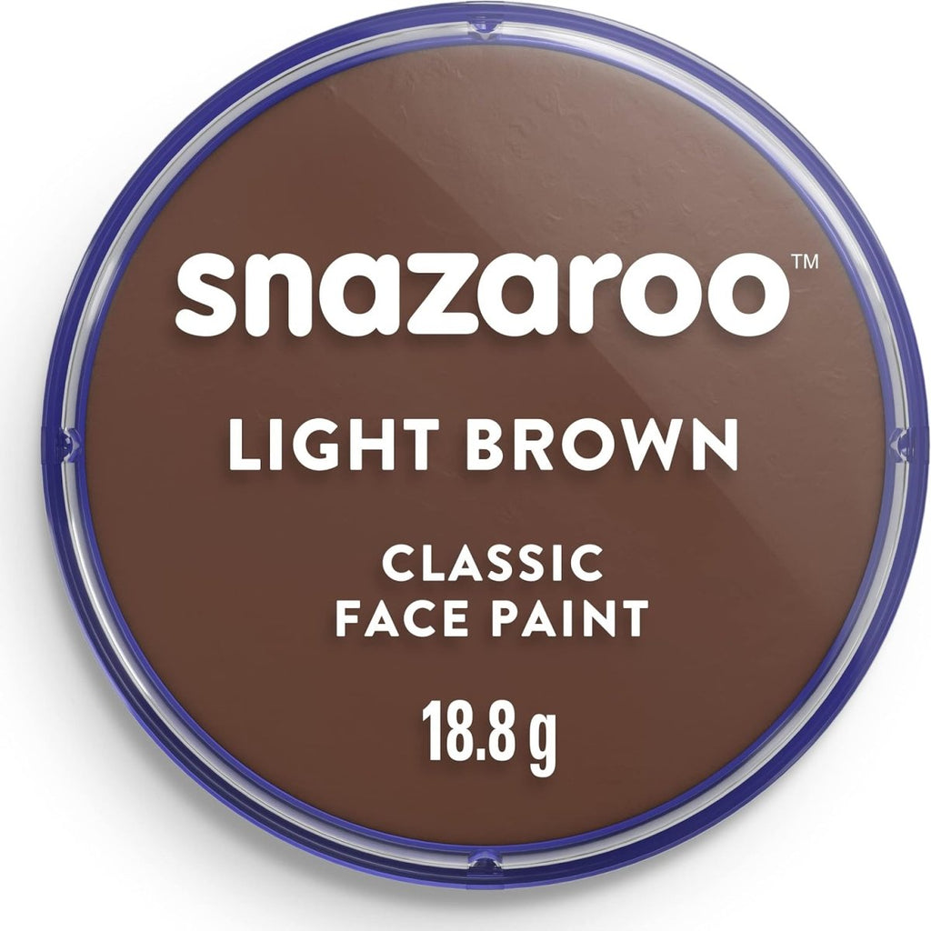 Snazaroo Light Brown Make - Up (18 ml) - Inspire Newquay