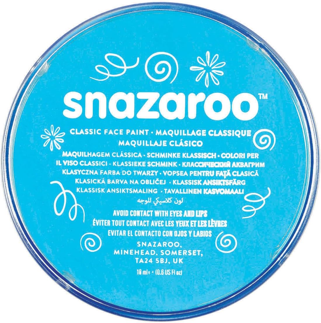 Snazaroo Turquoise Make - Up (18 ml) - Inspire Newquay
