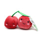 Softlings Fruity Foodies Plush 16cm - Cherries - Inspire Newquay