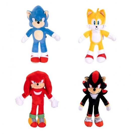 Sonic 3 Movie Basic Plush Assortment (1 RANDOM Supplied) - Inspire Newquay