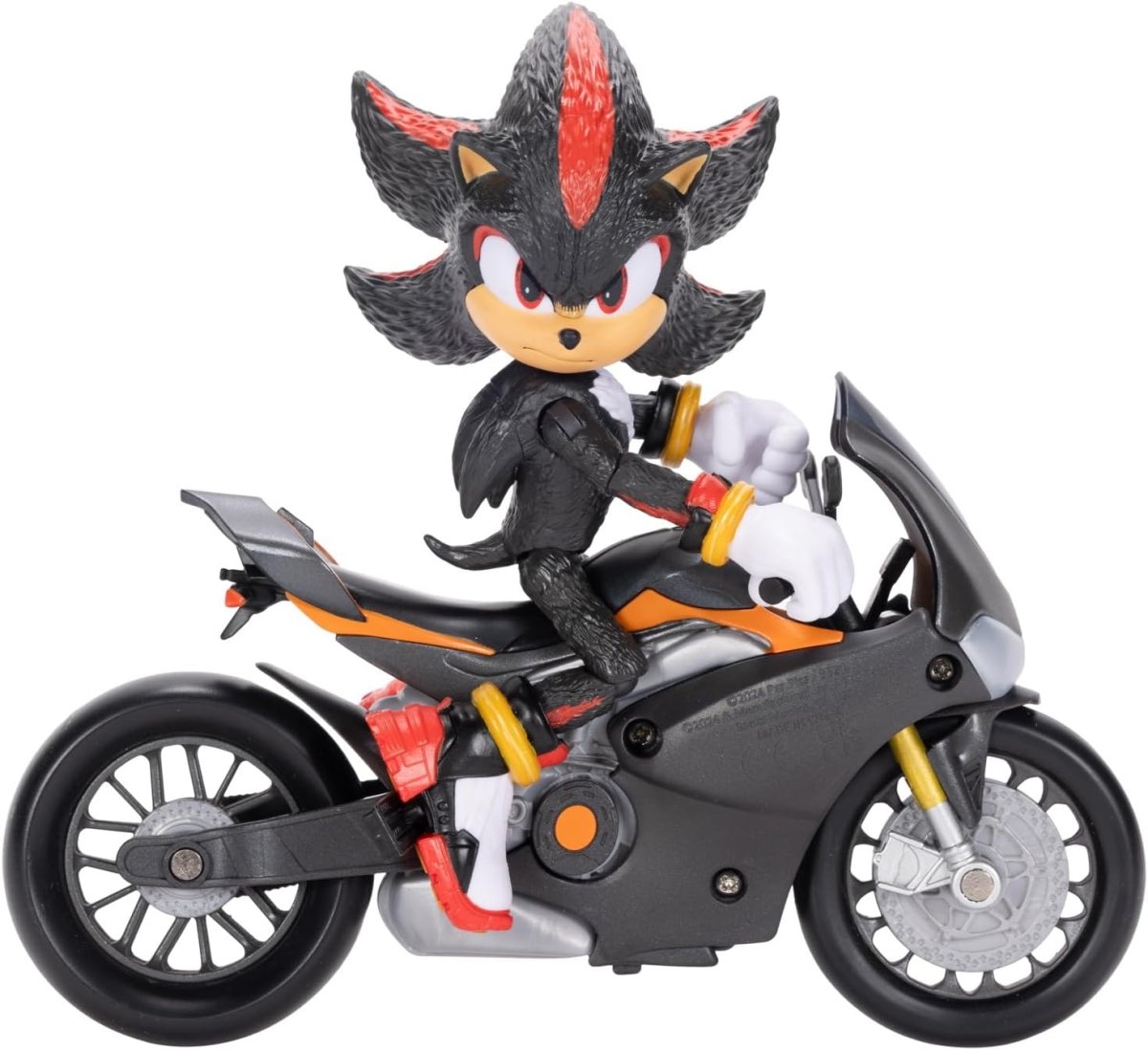 Sonic The Hedgehog 3 Movie 5 Inch Shadow Figure & Motorcycle - Inspire Newquay