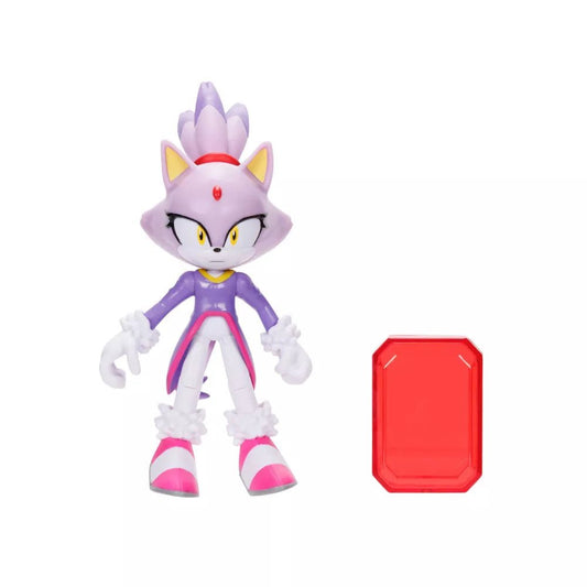 Sonic the Hedgehog Blaze with Sol Emerald Action Figure - Inspire Newquay