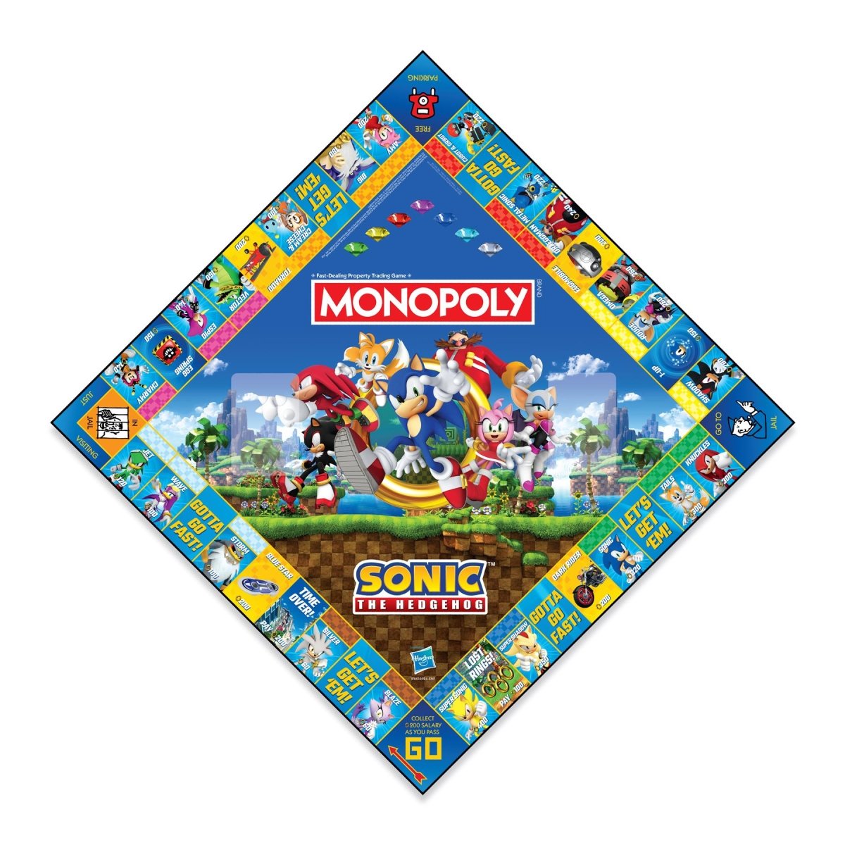 Sonic the Hedgehog Monopoly Board Game - Inspire Newquay