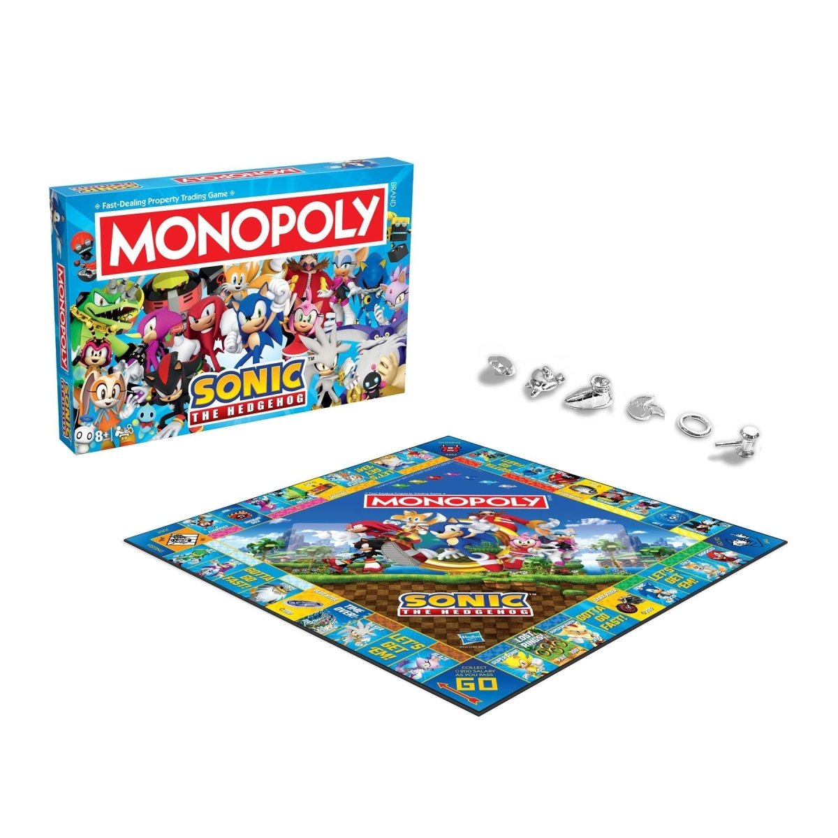 Sonic the Hedgehog Monopoly Board Game - Inspire Newquay