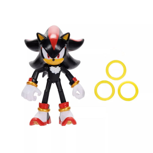 Sonic the Hedgehog Shadow with Rings Action Figure - Inspire Newquay