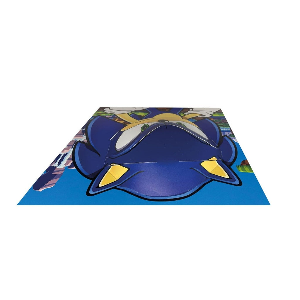 Sonic The Hedgehog (Sonic) 3D Poster (Popheads) - Inspire Newquay