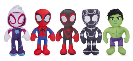 Spidey and his Amazing Friends 30cm Plush Assortment (1 Random Supplied) - Inspire Newquay