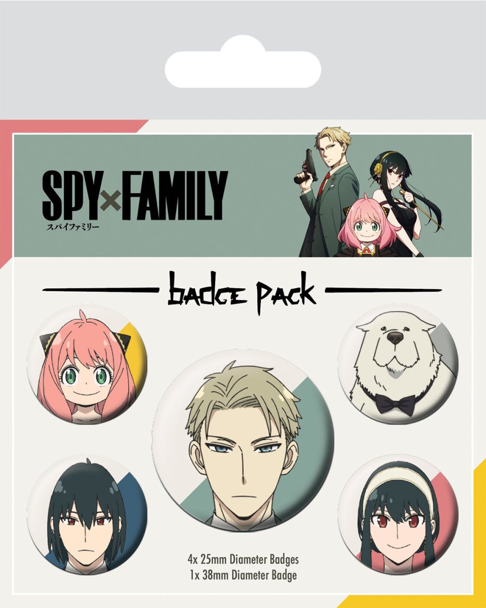 Spy X Family Badge Pack - Inspire Newquay