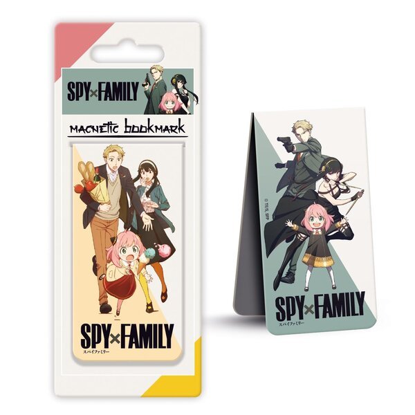 Spy X Family (Cool Vs Family) Magnetic Bookmark - Inspire Newquay