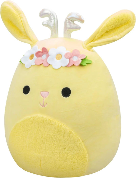 Squishmallow 16" Plush Juana the Light Yellow Jackalope - Inspire Newquay