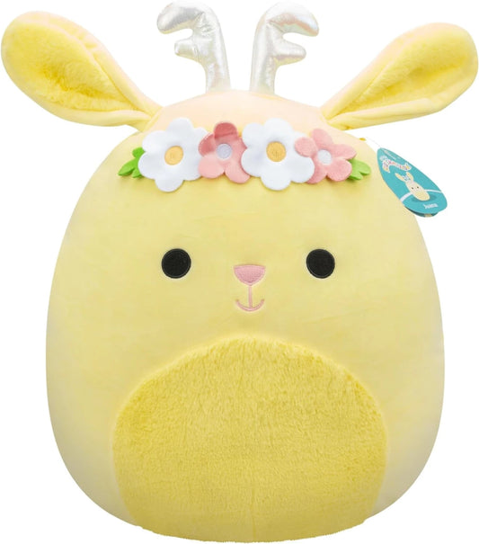 Squishmallow 16" Plush Juana the Light Yellow Jackalope - Inspire Newquay