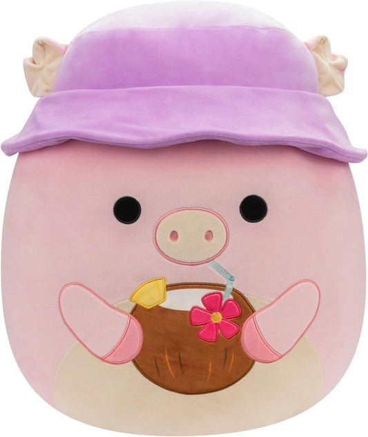 Squishmallow 7.5" Plush Peter the Pink Pig - Inspire Newquay