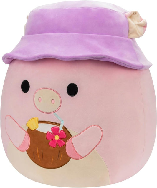 Squishmallow 7.5" Plush Peter the Pink Pig - Inspire Newquay